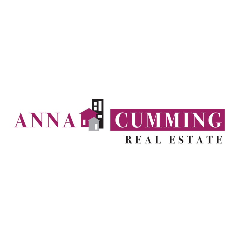 Logo Design - branding for Anna Cumming Real Estate by Jessica Design