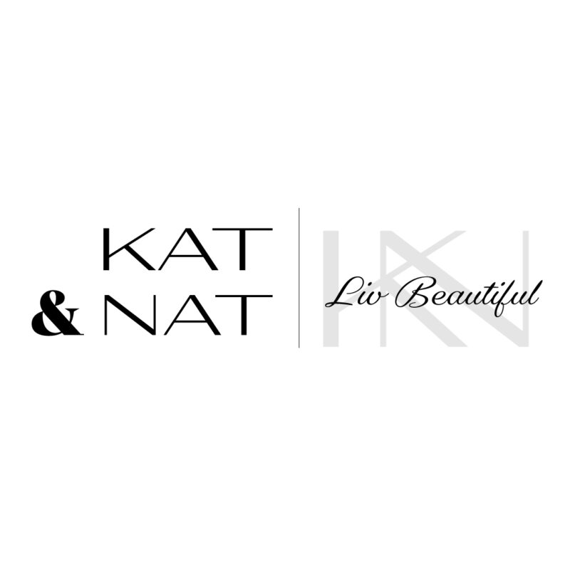Logo Design - branding for Kat & Nat Liv Beautiful by Jessica Design
