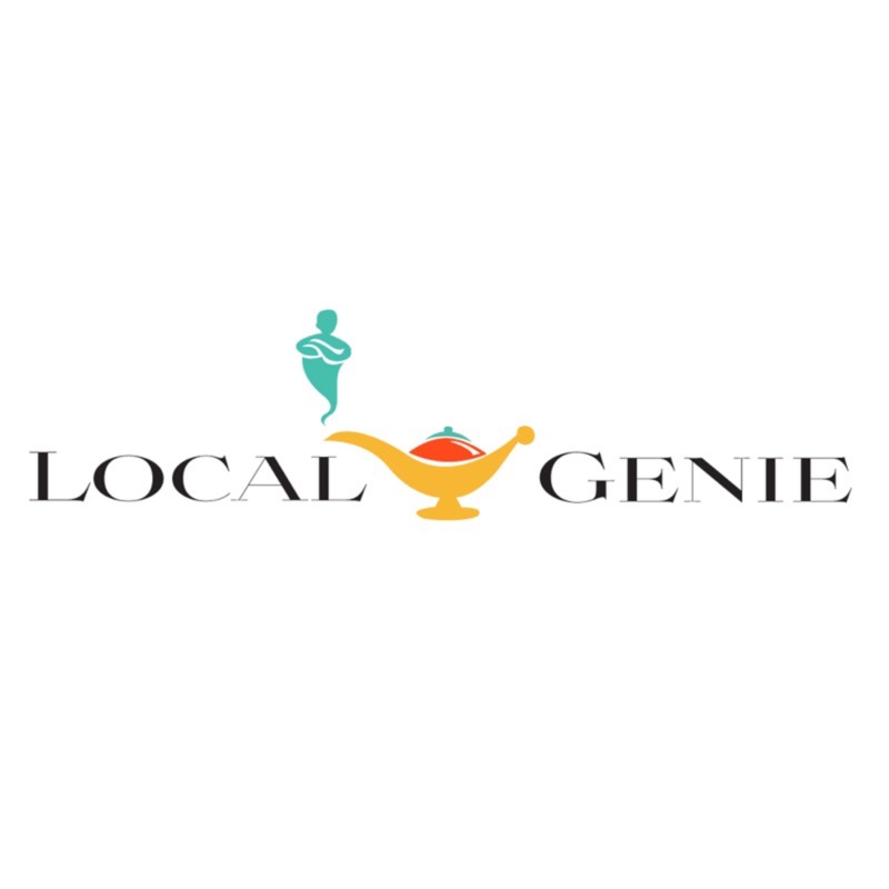 The Local Genie - Logo design and Branding at Jessica Design in Hamilton, Ontario.