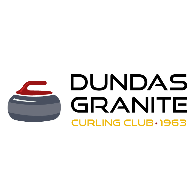 Dundas Granite Curling Club - Logo Re-design by Jessica Design Branding Studio