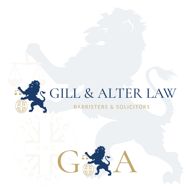 Logo Design - Gill & Alter Law Barrister & Solicitors by Jessica Design