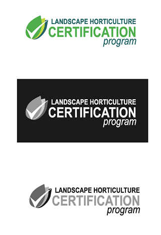 Landscape Horticulture Certification Program - Logo by Jessica Design.