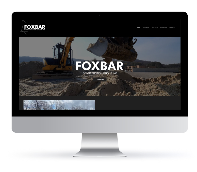 Foxbar Construction Group Inc - Wix Website Design in Hamilton.