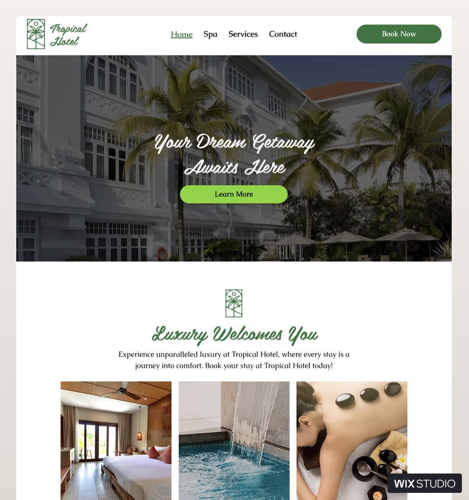Wix Studio website templates - Jessica Design in Hamilton, Ontario.