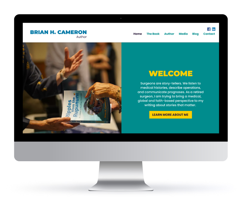 Web Design Services - WordPress website, Jessica Design in Hamilton, Ontario.